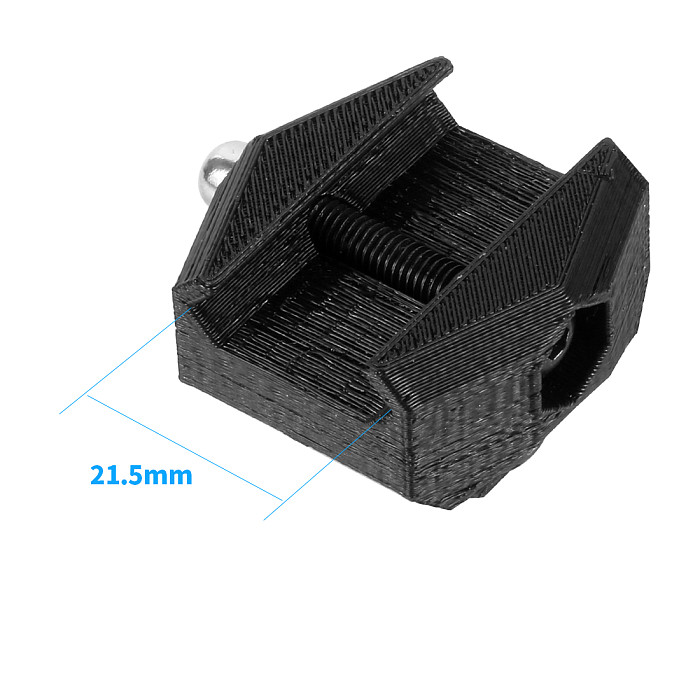 BGNING 3D Printed Universal 20mm Mini Rail Mount Base Adapter for DJI OSMO Action for GoPro Hero 3+ 4 5 6 7 SJcam YI EKEN Sports Camera​