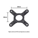 JMT 20mm M2 Hole Transfer 30.5mm M3 Hole Board Suitable for Drones FPV 3D Printing TPU