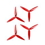 Gemfan 2 Pairs Flash 7040 7 Inch 3-Blade Propeller CW & CCW for 2206-2407 motor RC Racing Drone FPV Replacment Parts