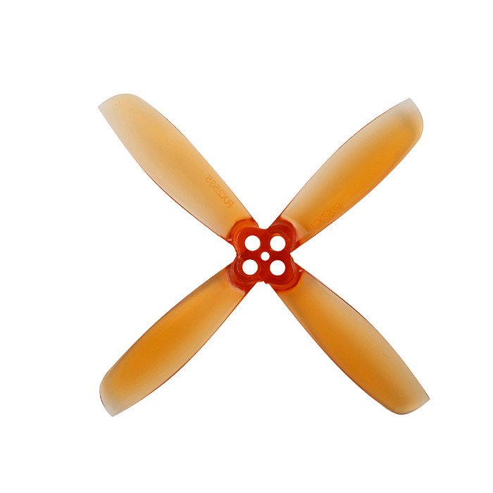 Gemfan 2 Pair RotorX 2535 2.5 Inch 1.5mm Hole 4-Blade Propeller CW CCW for RC Drone FPV Racing Brushless Motor