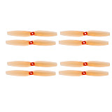 Gemfan 4Pairs 65mm 1mm / 1.5mm Hole Propeller PC CW CCW for RC Drone FPV Racing Models Spare Parts