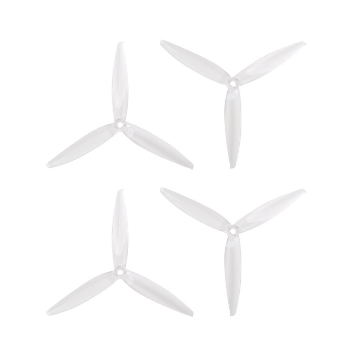 Gemfan 2 Pairs Flash 7040 7 Inch 3-Blade Propeller CW & CCW for 2206-2407 motor RC Racing Drone FPV Replacment Parts