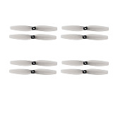 Gemfan 4Pairs 65mm 1mm / 1.5mm Hole Propeller PC CW CCW for RC Drone FPV Racing Models Spare Parts