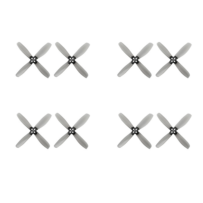 Gemfan 2 Pair RotorX 2535 2.5 Inch 1.5mm Hole 4-Blade Propeller CW CCW for RC Drone FPV Racing Brushless Motor