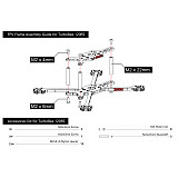 IFlight TurboBee 120RS 120mm Wheelbase 3mm Bottom Board Micro FPV Racing Frame Kit for DIY RC Drone Tinywhoop Cinewhoop