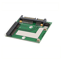XT-XINTE Mini PCI-E MSATA SSD to 2.5  SATA 6.0Gbps Adapter Converter Card SATA3 MINI PCI Express Module Board for Computer PC Desktop