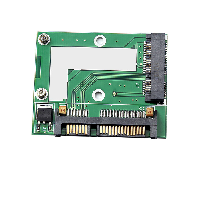 XT-XINTE Mini PCI-E MSATA SSD to 2.5  SATA 6.0Gbps Adapter Converter Card SATA3 MINI PCI Express Module Board for Computer PC Desktop