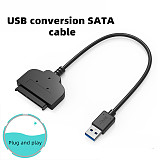 XT-XINTE USB 3.0 / USB 2.0 to SATA 2.5  Hard Drive 22 Pin High Speed Transfer Adapter Cable Converter for 2.5  Laptop HDD SSD Cable