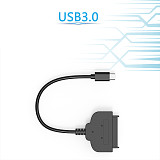 XT-XINTE USB 3.1 Type-C 5Gbps USB-C to SATA Converter Adapter Transmission Cable 30cm OTG for 2.5 inch Hard Disk Driver SSD HDD 2.5  SATA