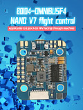 OMNIBUS F4 Nano V7 Flight control AIO BetaFlight Integrated OSD 3-6S 6x Hardware UARTs + 1x I2C for FPV Racing Drone DIY RC Quadcopter Multirotor