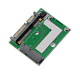 XT-XINTE Mini PCI-E MSATA SSD to 2.5  SATA 6.0Gbps Adapter Converter Card SATA3 MINI PCI Express Module Board for Computer PC Desktop