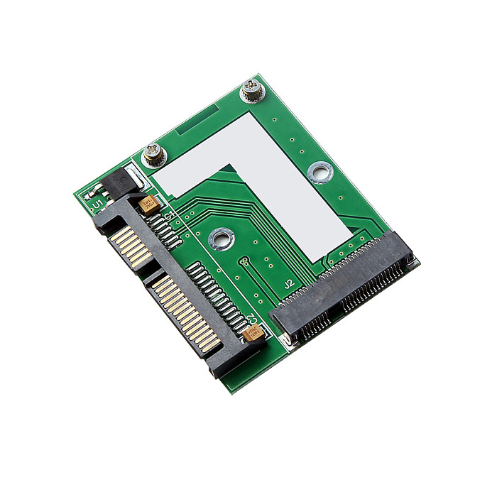 XT-XINTE Mini PCI-E MSATA SSD to 2.5  SATA 6.0Gbps Adapter Converter Card SATA3 MINI PCI Express Module Board for Computer PC Desktop