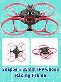 Happymodel Snapper8 85mm Cinewhoop FPV Racing RC Drone Carbon Fiber Frame Kit With CNC Aluminum Alloy Guard