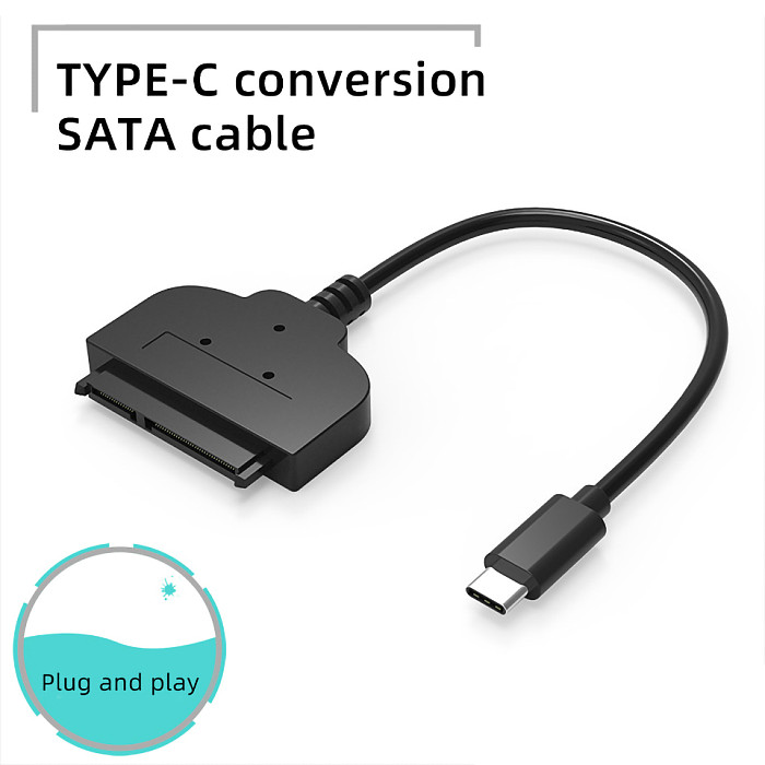 XT-XINTE USB 3.1 Type-C 5Gbps USB-C to SATA Converter Adapter Transmission Cable 30cm OTG for 2.5 inch Hard Disk Driver SSD HDD 2.5  SATA