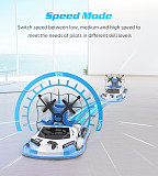 Global Drone GW123 Sea Land Air 3 in 1 Drone Quadcopter Aircraft Remote Control Boat Remote Control Car One-button Take-off Landing