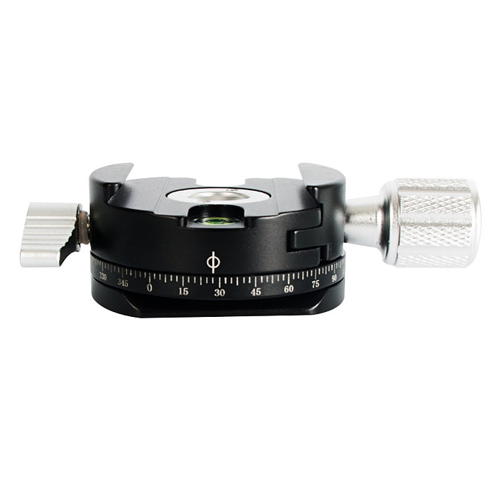 BGNING QJ07 Aluminum Alloy 360 Rotate Camera Clamp Tripod Mini Portable Quick Release Clamp Accessories with Conversion Screw