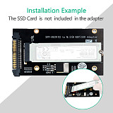 XT-XINTE Upgrade M.2 SSD M Key to U.2 SFF-8639 Adapter PCI-Express U2 to M2 for NVME SSD Expansion Card 2230/2242/2260/2280 Add On Cards