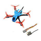 QWinOut Featherbird-135 135mm Brushless FPV Racing Drone 2S DIY RC Quadcopter BNF with MiniF4 FC XT1104-7500KV Motor FD800 Receiver