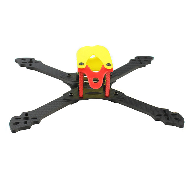 QWinOut Owl215 Wheelbase 215mm Carbon Fiber Frame Kit FPV Rack with 3D Print TPU Canopy Antenna Mount Camera Holder for FPV Racing Drone DIY RC Quadcopter