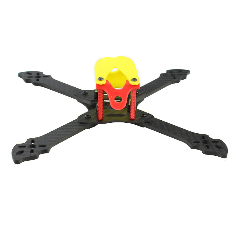 QWinOut Owl215 Wheelbase 215mm Carbon Fiber Frame Kit FPV Rack with 3D Print TPU Canopy Antenna Mount Camera Holder for FPV Racing Drone DIY RC Quadcopter