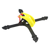 QWinOut Owl215 Wheelbase 215mm Carbon Fiber Frame Kit FPV Rack with 3D Print TPU Canopy Antenna Mount Camera Holder for FPV Racing Drone DIY RC Quadcopter
