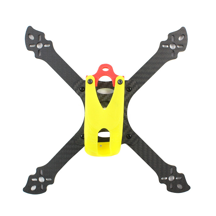 QWinOut Owl215 Wheelbase 215mm Carbon Fiber Frame Kit FPV Rack with 3D Print TPU Canopy Antenna Mount Camera Holder for FPV Racing Drone DIY RC Quadcopter