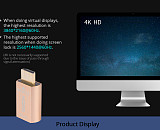 XT-XINTE For HDMI 2.0 Virtual Adapter EDID DDC Dummy Plug Headless Ghost Connector for HDMI Virtual Display Emulator Up to 3840*2160