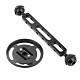 BGNING A20 Diving Lighting Arm with M67 Close-up Lens Carrier Ultra-Light Buoyancy Diving Photography Accessory for Action Camera