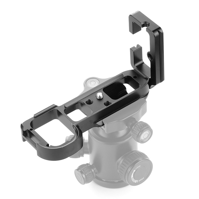 XT-XINTE LB-A7 Aluminum alloy Hand Grip Quick Release Plate with 1/4 Screw Hole Professional for Tripod Head, A7 A7R S Mirrorless Camera