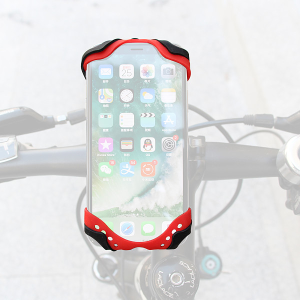 GUB P8 Bicycle Phone Holder Adjustable Flexible Stable Silica Gel Outdoor Bike Mobile Phone Rack Cycling Cellphone GPS Support