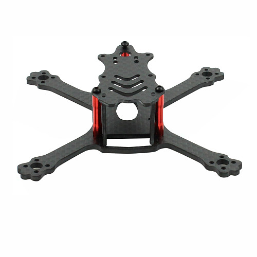 JMT 110mm Wheelbase Racing Frame 3K Carbon Fiber Freestyle Stretch X Frame Kit For FPV RC Drone