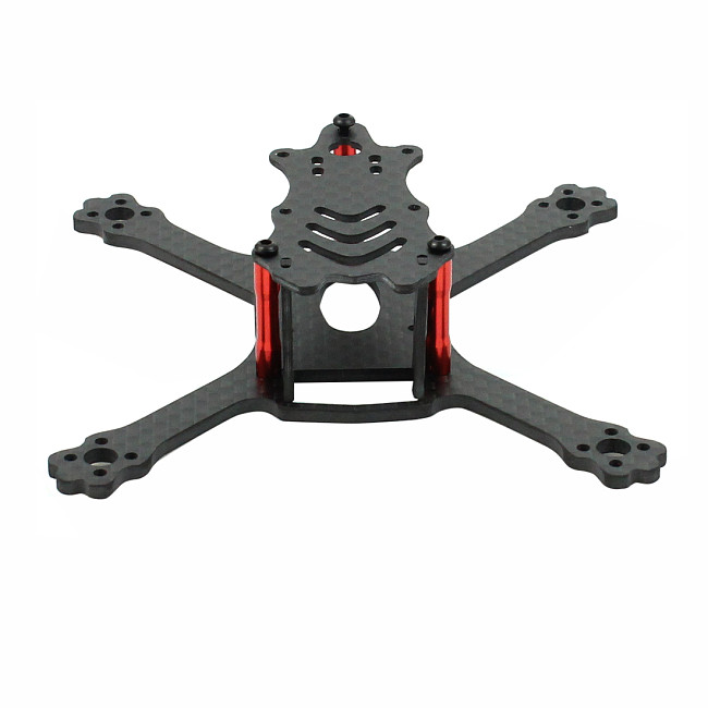 JMT 110mm Wheelbase Racing Frame 3K Carbon Fiber Freestyle Stretch X Frame Kit For FPV RC Drone
