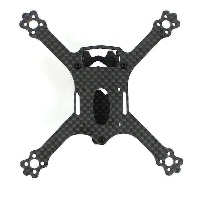 JMT 110mm Wheelbase Racing Frame 3K Carbon Fiber Freestyle Stretch X Frame Kit For FPV RC Drone