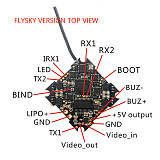 Happymodel Crazybee F4 PRO V3.0 Flight Controller Blheli_S 10A 2-4S Brushless ESC compatible Frsky/ Flysky Receiver for Cinecan 4K Racing Drone