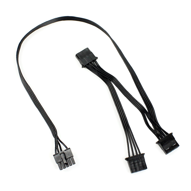 XT-XINTE Great Wall Dragon Power Module Line 5P to 3 SATA 4P5 Pin to Hard Disk Line 4P Power Line
