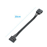 XT-XINTE SATA Power Cord D-type 4-pin To Serial Power Cable IDE To SATA Optical Drive Hard Disk Serial Power Cable