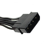 XT-XINTE Power Supply 4P Divided Into Two 4P IDE Extension Line 20cm