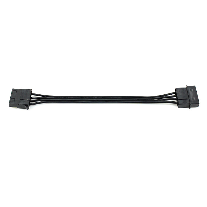 XT-XINTE 4P Extension Cable 18AWG Positive Marking Line 4D Ports Power Cable ​20CM