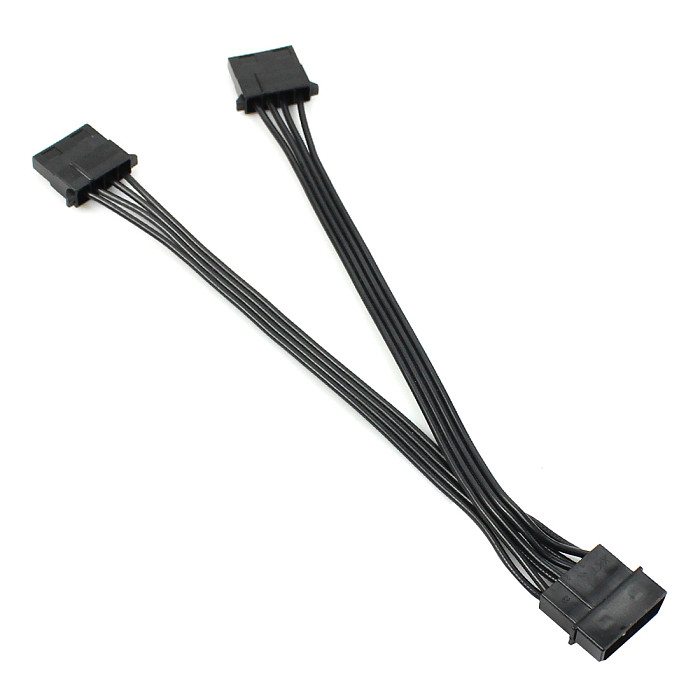 XT-XINTE Power Supply 4P Divided Into Two 4P IDE Extension Line 20cm