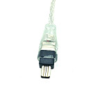 XT-XINTE 1.5M USB Male to Firewire 1394 4 Pin Male Adapter Cord Extension for Mini DV D8 Camera Camcorder iLink IEEE 1394 Cable 400Mbps