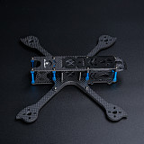 iFlight Cidora SL5 FPV Freestyle Frame Kit 215mm 5 Inch Squish X Carbon Fiber Airframe Rack With 5mm Arm Compatible Xing X2207 Motor/5inch Prop for DIY FPV Racing Drone Quadcopter