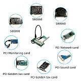 XT-XINTE Desktop PCI Express PCI-e to Dual PCI Adapter Card PCIE PCI Slot Expansion Riser Card USB 3.0 Add on Cards Converter