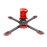QWinOut Owl260 260mm Carbon Fiber FPV Frame with 3D Printing TPU Camera Mount and Accessories for Gopro 5 6 7 FPV Racing Drone Cinewhoop Cinedrone