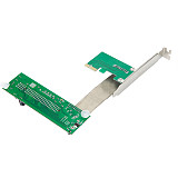 XT-XINTE PCI-E PCI Express to PCI Adapter Flexible Cable Mini PCIE 1x to 16x Ribbon Riser Card Extender for Bitcoin Miner