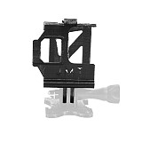 JMT 3D Printed Camera Protective Case TPU Cam Cover Housing with Tripod Fixed Mount Adapter for Gopro Hero 7 6 5 RC FPV Racing Drone
