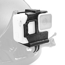JMT 3D Printed Camera Protective Frame Case TPU Cam Cover Housing for Gopro Hero 7 6 5 Tripod Monopod Helmet Selfie Stick Accessory
