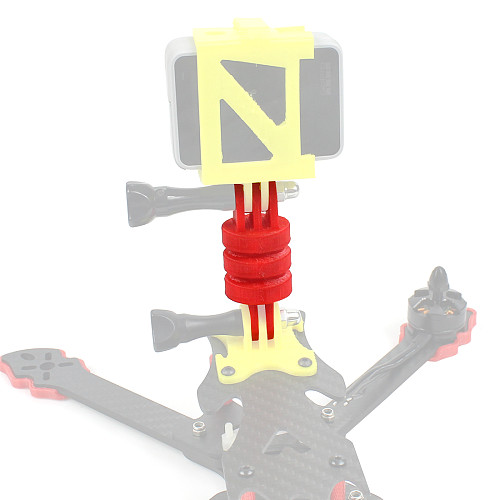 Jmt 3d Printed Tpu Camera Tripod Mount Adapter Heighten Angle For Aerial Photography For Gopro Hero