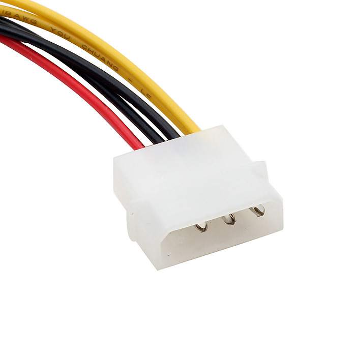 XT-XINTE 1x 18cm High Quality 4 Pin Molex to 6 Pin PCI-Express PCIE Graphic Video Card Power Converter Cord Adapter Cable
