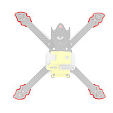 JMT 4Pcs/Set 3D Printed TPU Motor Protector Seat / Arm Guard Mount for JMT Owl 215mm Frame 2204 2306 Motor FPV Drone DIY Accessories
