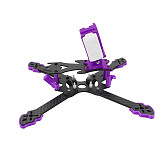 QWinOut Owl260 260mm Carbon Fiber FPV Frame with 3D Printing TPU Camera Mount and Accessories Adjustable Angle for Gopro 5 6 7 FPV Racing Drone Cinewhoop Cinedrone